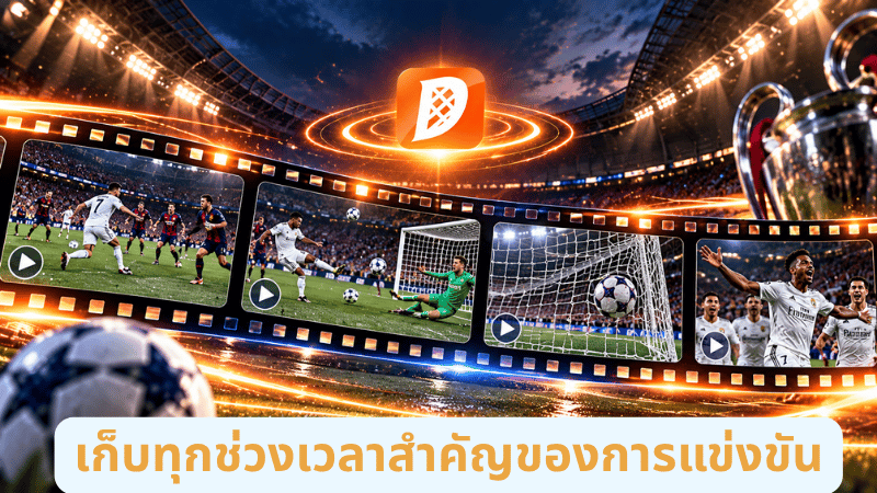 เก็บทุกช่วงเวลาสำคัญของการแข่งขัน